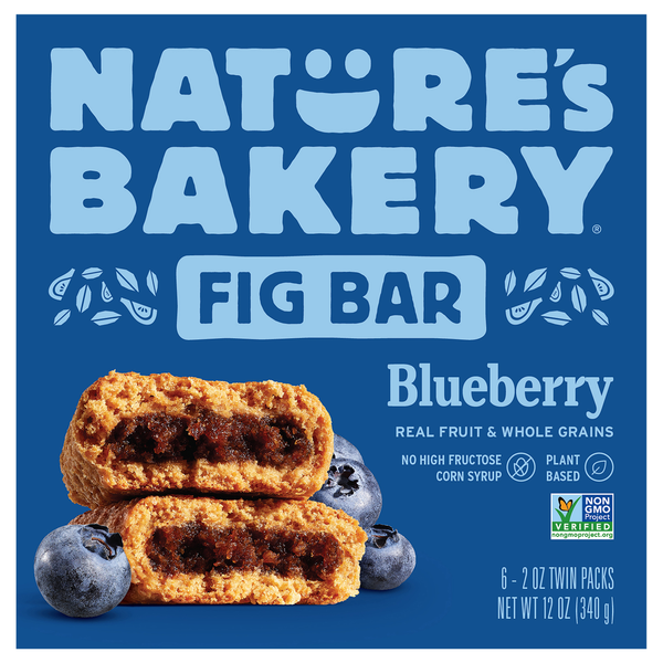 Breakfast Bars & Pastries Nature's Bakery Whole Wheat Blueberry Fig Bar hero