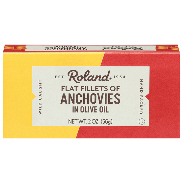 Canned Meat & Seafood Roland Foods Anchovies, Wild Caught hero