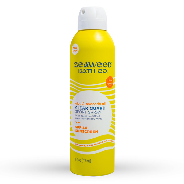 The Seaweed Bath Co. Clear Guard Sport Spray SPF 40 hero