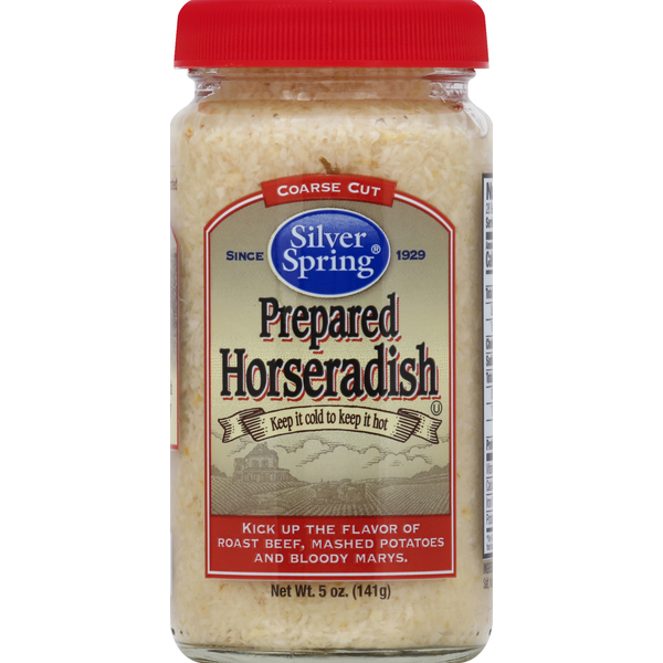 Condiments Silver Spring Horseradish, Prepared, Coarse Cut hero