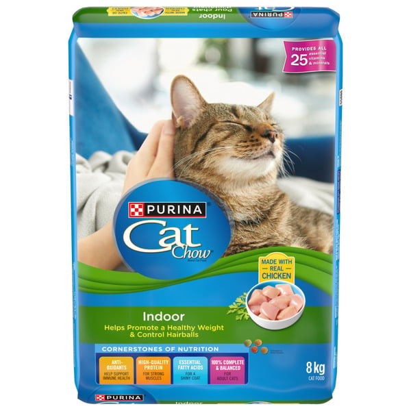 Cat Food & Care Purina Cat Chow Indoor Cat Food with Real Chicken hero