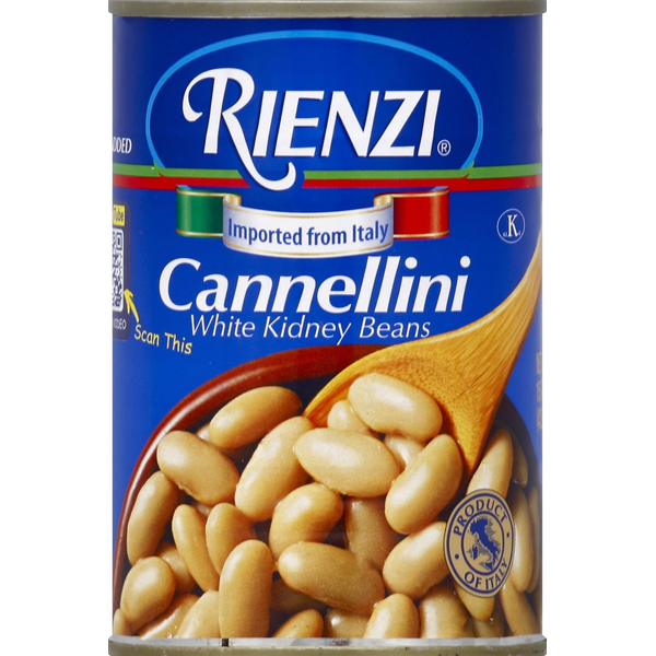 Canned Meals & Beans Rienzi Kidney Beans, White, Cannellini hero