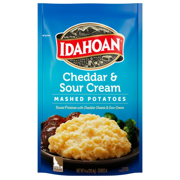 Frozen Meals Idahoan® Cheddar & Sour Cream Mashed Potatoes hero