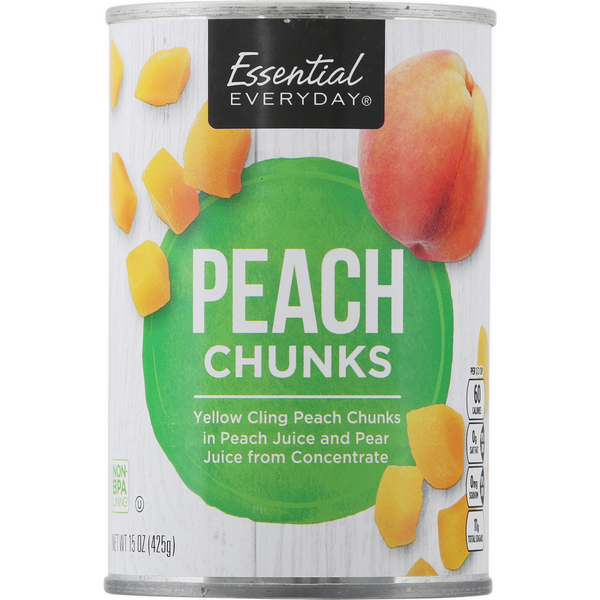 Juice & Nectars Essential Everyday Peach, Chunks hero