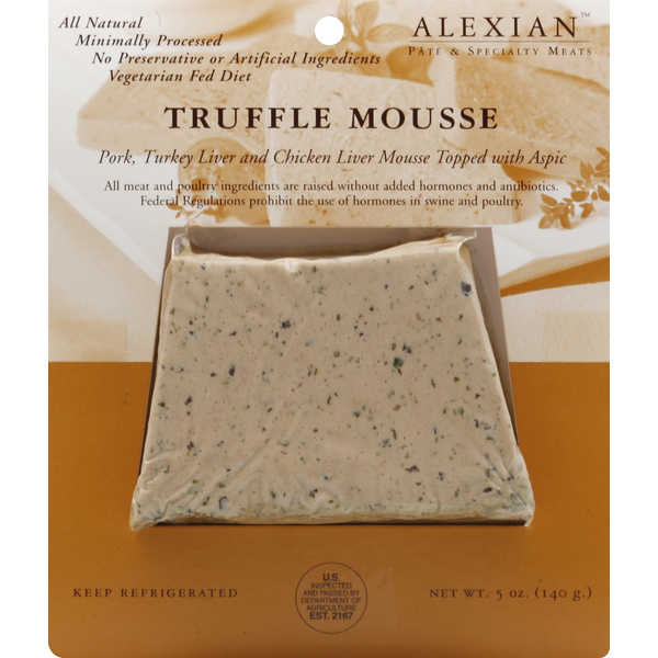 Spreads Alexian Mousse, Truffle hero