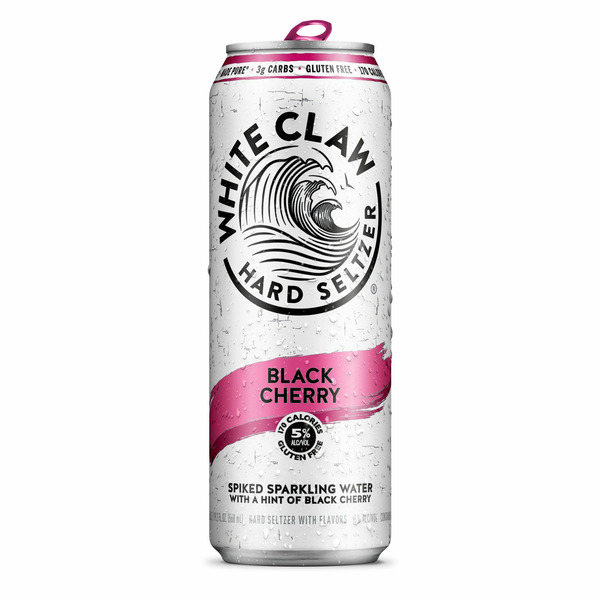 White Claw Hard Seltzer Black Cherry hero