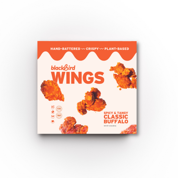 Frozen Appetizers & Sides Blackbird Foods  Buffalo Wings hero