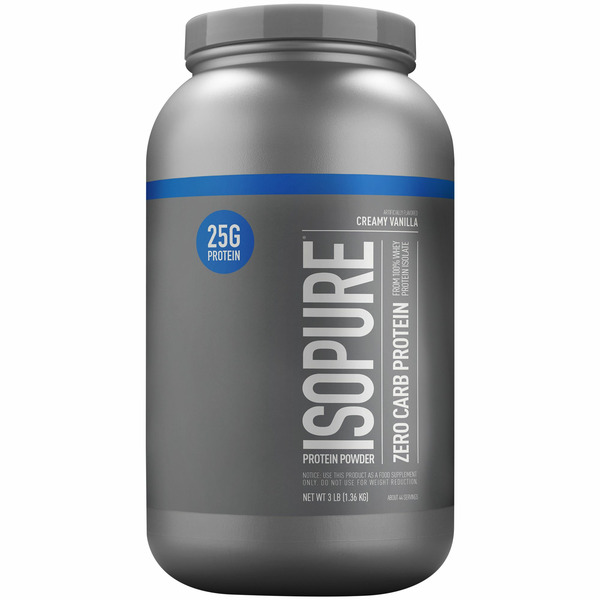 Whey Protein Isopure Zero Carb Protein Powder Vanilla 42 Servings hero