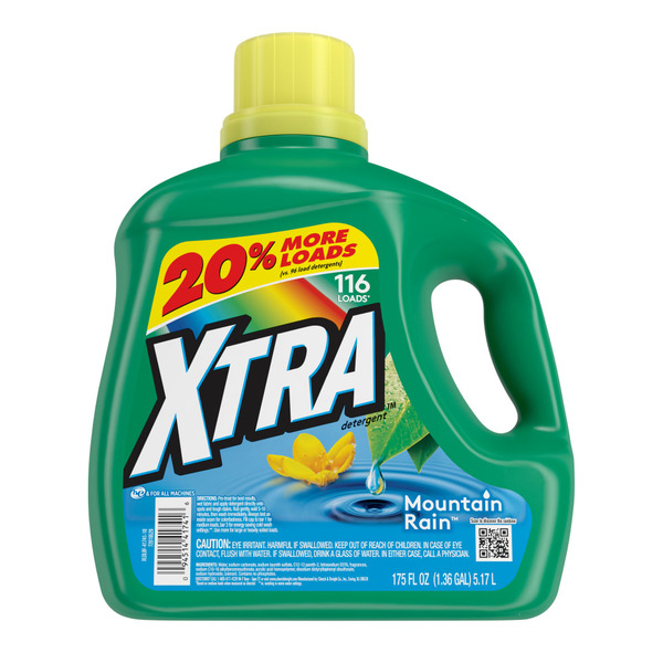 Laundry XTRA Mountain Rain Concentrated Laundry Detergent hero