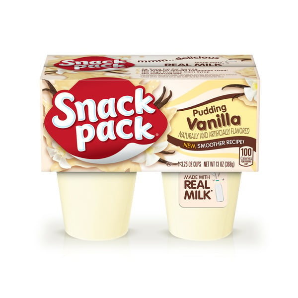 Baking and Gelatin Mixes Snack Pack Vanilla Flavored Pudding hero