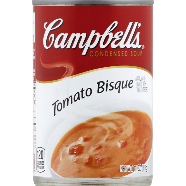 Soup, Broth & Bouillon Campbell's Condensed Soup, Tomato Bisque hero