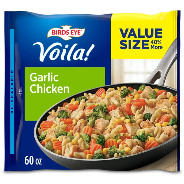 Frozen Meals Birds Eye Voila! Garlic Chicken Frozen Meal hero