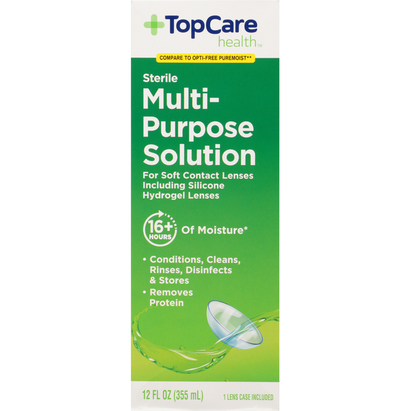 Eye & Ear Care TopCare Multi-Purpose Solution, Sterile hero