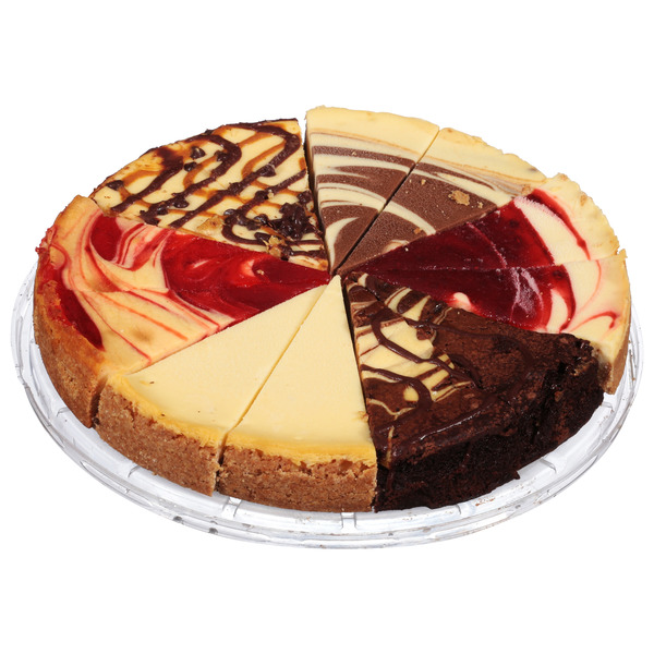 Bakery Desserts Food Lion 9" Variety Cheesecake hero