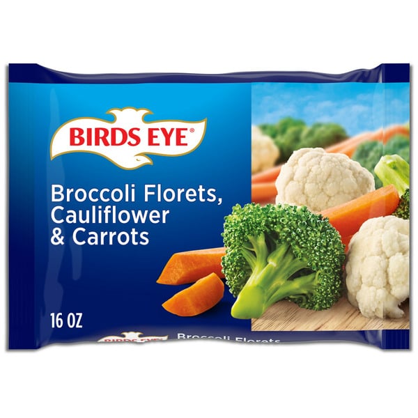 Frozen Produce Birds Eye Broccoli Florets, Cauliflower & Carrots Frozen Veg hero