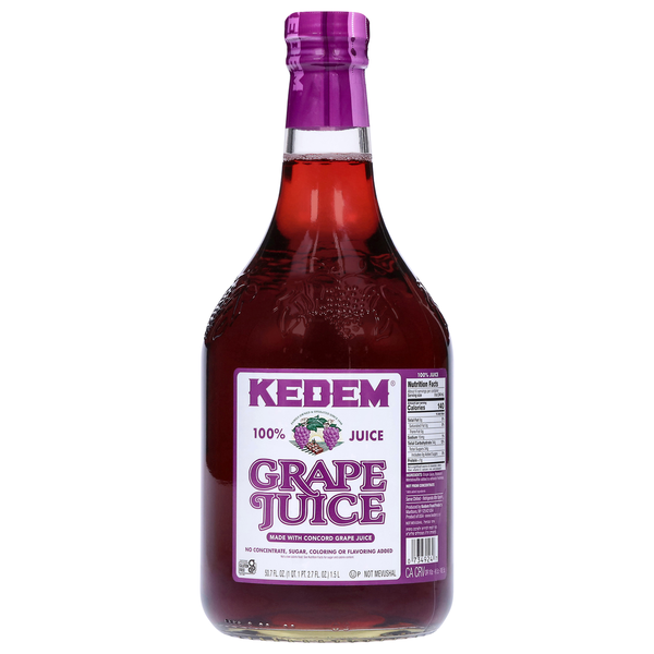 Kosher Foods Kedem 100% Juice, Grape hero