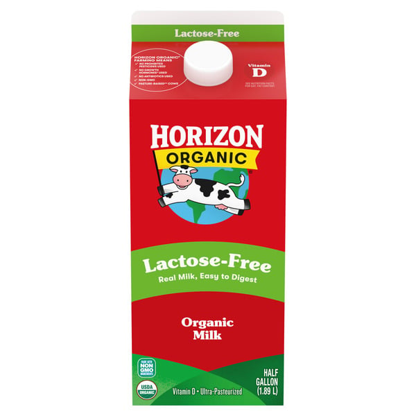 Milk Horizon Organic Lactose-Free Vitamin D Organic Whole Milk hero