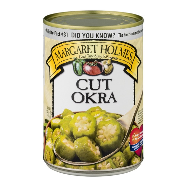 Canned & Jarred Vegetables Margaret Holmes Cut Okra hero