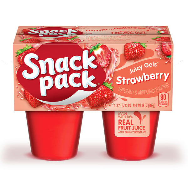 Cookies & Cakes Snack Pack Strawberry Flavored Juicy Gels hero