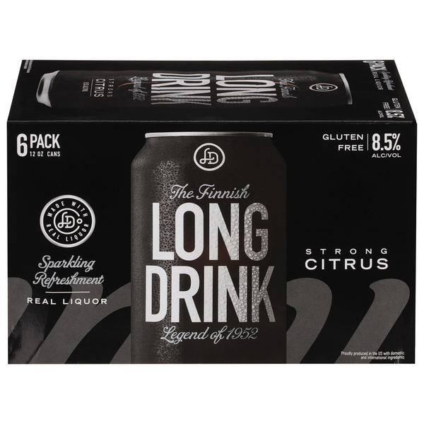 Spirits Long Drink Gin, Strong Citrus hero