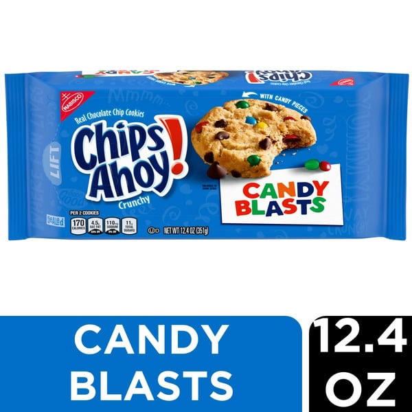 Packaged Cookies Chips Ahoy! Candy Blasts Cookies hero