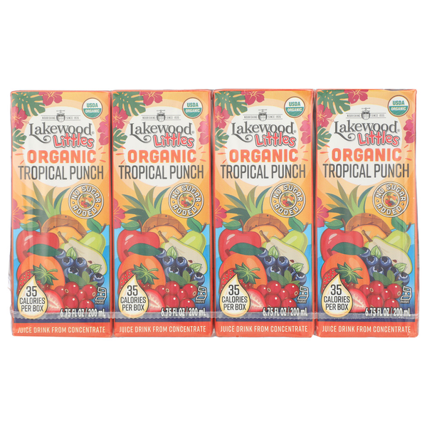 Juice & Nectars Lakewood Littles Organic Tropical Punch hero