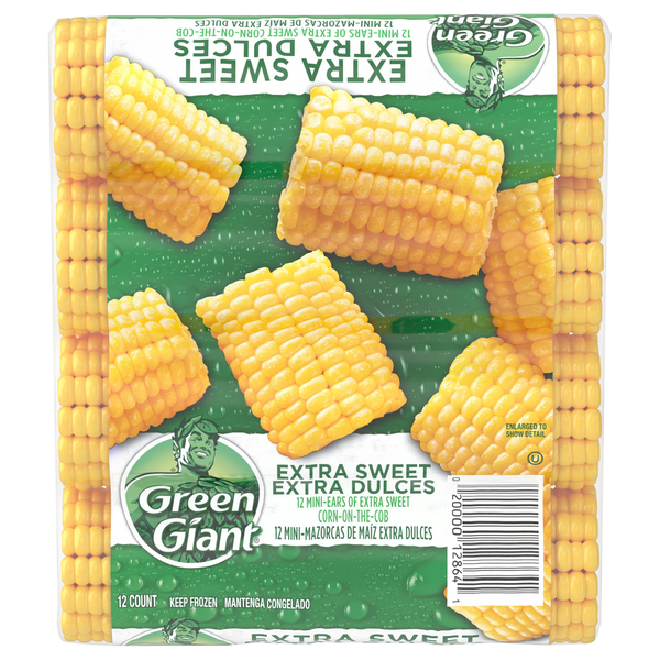 Frozen Meals Green Giant Extra Sweet Corn on the Cob Mini Ears hero