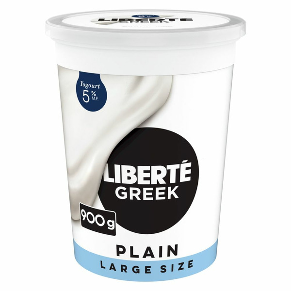 Yogurt Liberté Greek 5% Extra Creamy Yogurt, Plain, High Protein hero