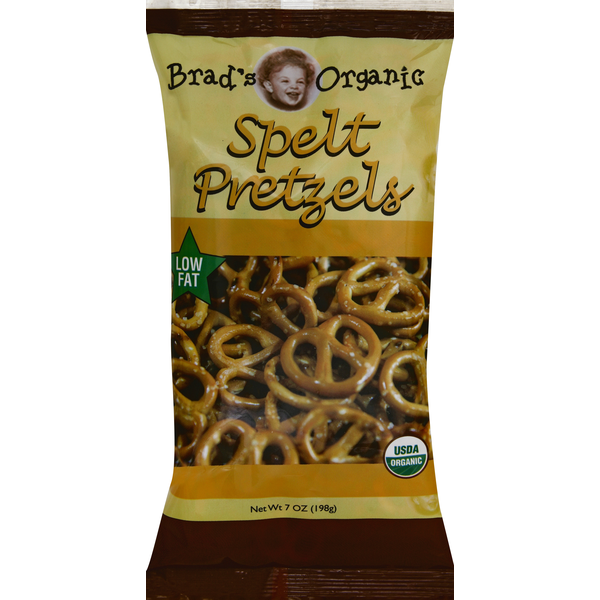 Chips & Pretzels Brads Organic Pretzels, Spelt hero