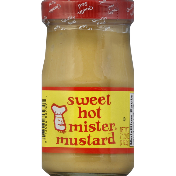 Condiments Mister Mustard Mustard, Sweet Hot hero