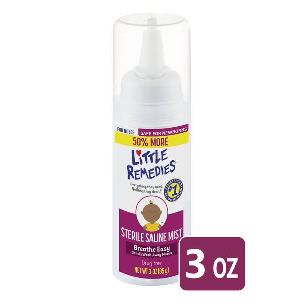 Cold, Flu & Allergy Little Remedies Saline Nasal Mist hero