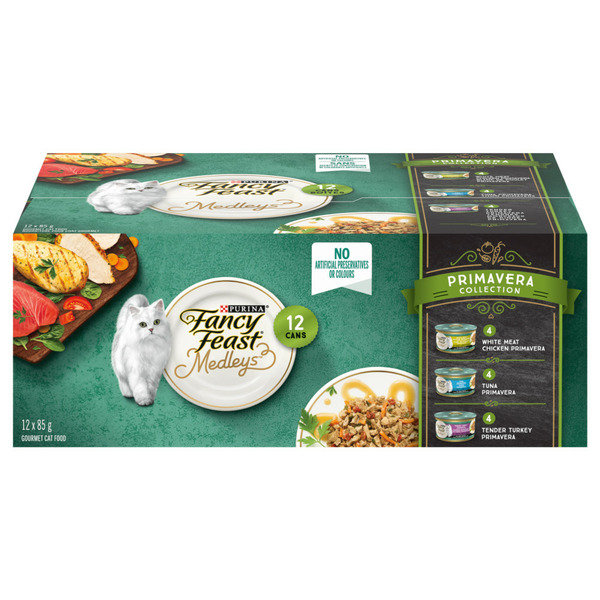 Cat Food & Care Fancy Feast Dishware Medleys Primavera Collection Variety Pack hero