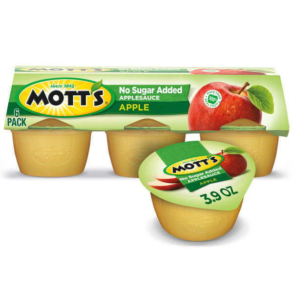 Canned/Jarred Fruits Mott's No Sugar Added Applesauce hero