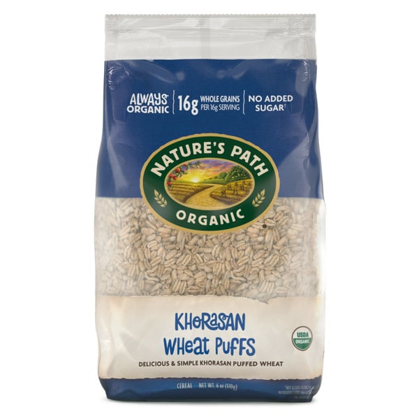 Cereal Nature's Path Puffed Khorasan Wheat Puffs Cereal hero