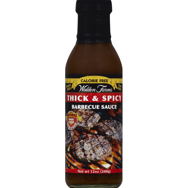 Marinades & Meat Preparation Walden Farms Barbecue Sauce, Thick & Spicy hero