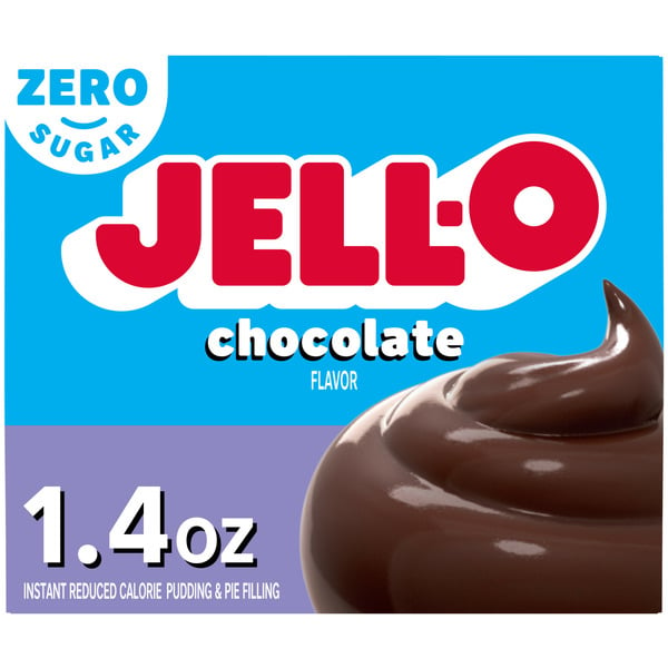 Doughs, Gelatins & Bake Mixes Jell-O Zero Sugar Chocolate Flavor Instant Pudding & Pie Filling hero