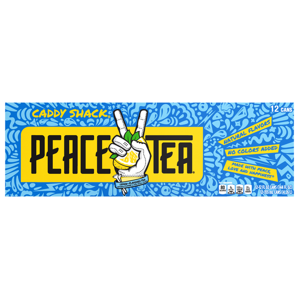 Peace Tea Tea, Lemon Flavored, Caddy Shack hero