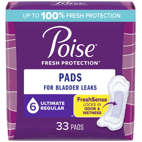 Adult Care Poise Ultimate Absorbency Pad hero