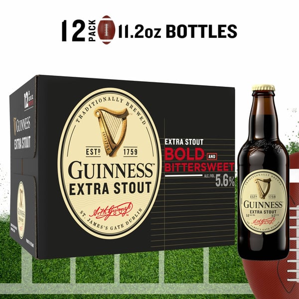 Beers & Coolers Guinness Extra Stout Import Beer hero