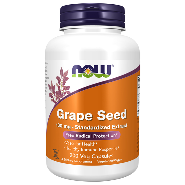 Antioxidants NOW Grape Seed 100 mg hero