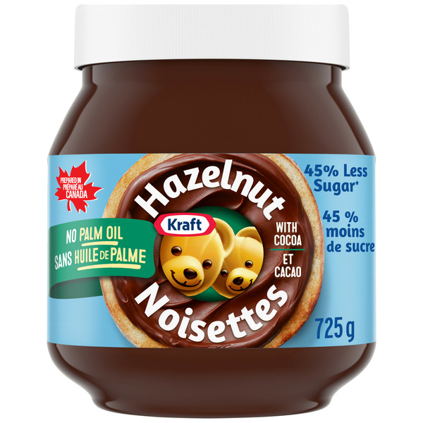 Spreads Kraft Hazelnut Spread with Cocoa, Less Sugar hero