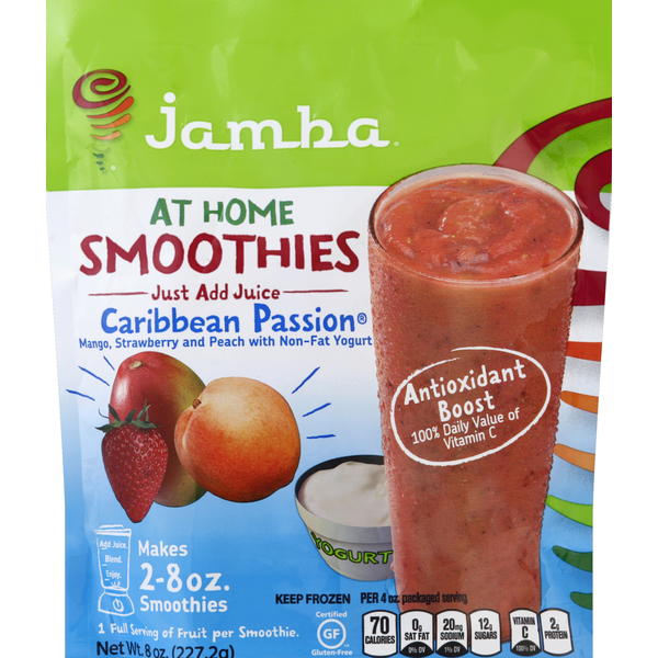 Frozen Juice Jamba At Home Smoothies, Caribbean Passion hero