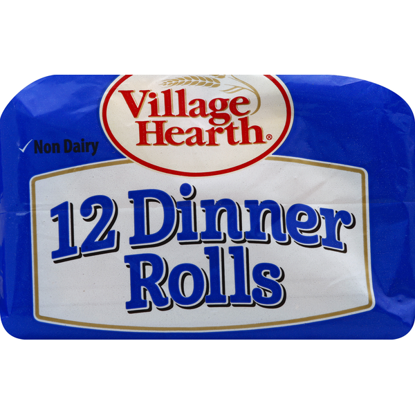 Buns & Rolls Village Hearth Dinner Rolls, Non Dairy, Pull-Apart hero