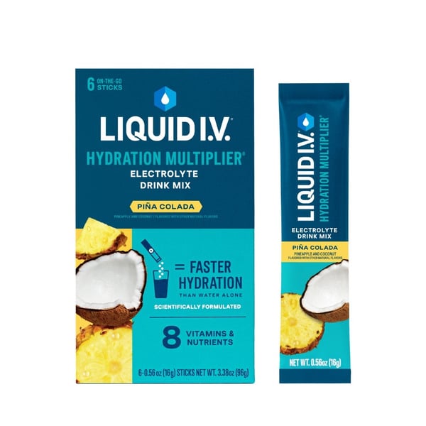 Liquid I.V. Hydration Multiplier Electrolyte Drink Mix, Pina Colada hero