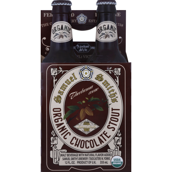 Beers & Coolers Samuel Smith Stout, Organic Chocolate hero