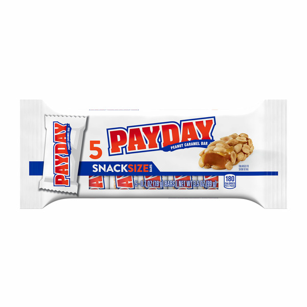 PAYDAY Peanut Caramel Snack Size Candy hero