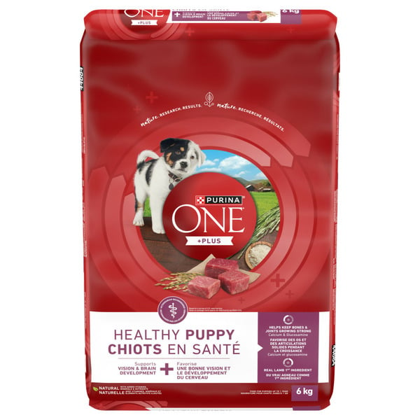 Dog Food & Care Purina ONE +Plus Healthy Puppy Formula Lamb hero