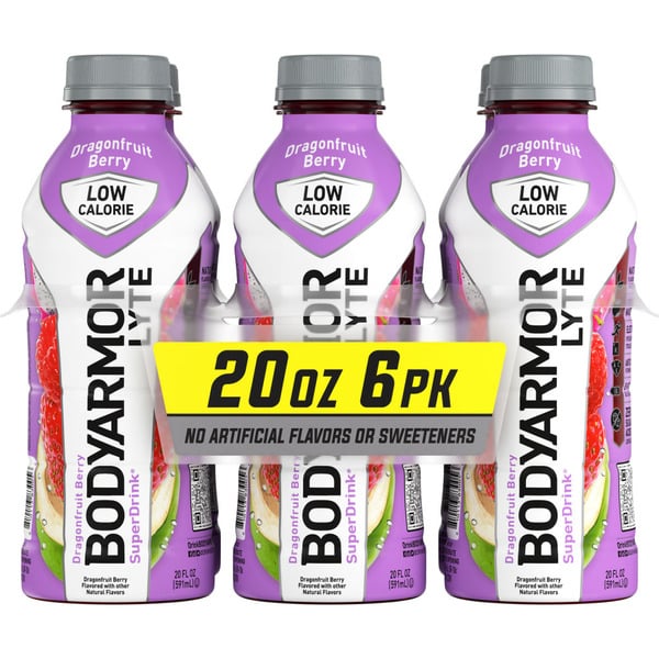 Juice & Nectars BODYARMOR Lyte Dragonfruit Berry Electrolyte Hydration Beverage hero