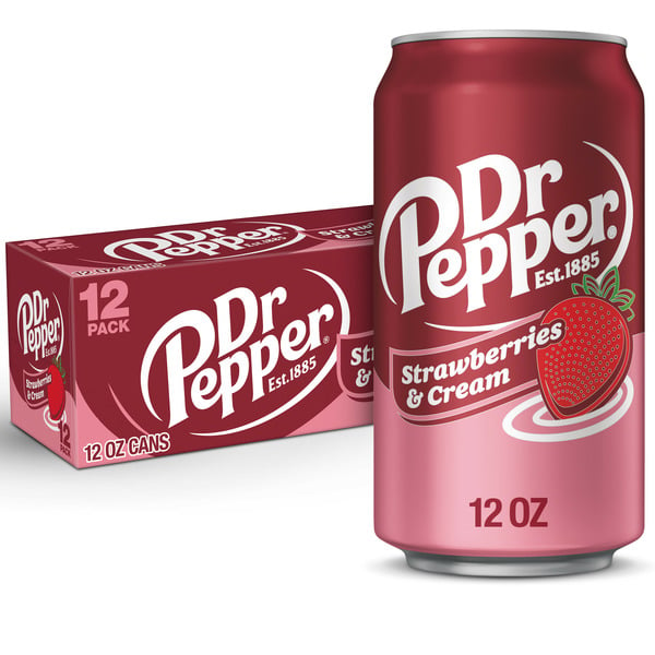 Dr Pepper Strawberries and Cream Soda hero