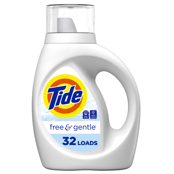 Tide Free & Gentle Liquid Laundry Detergent hero